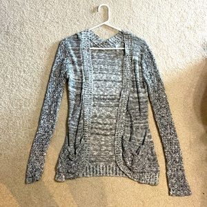 Grey cardigan